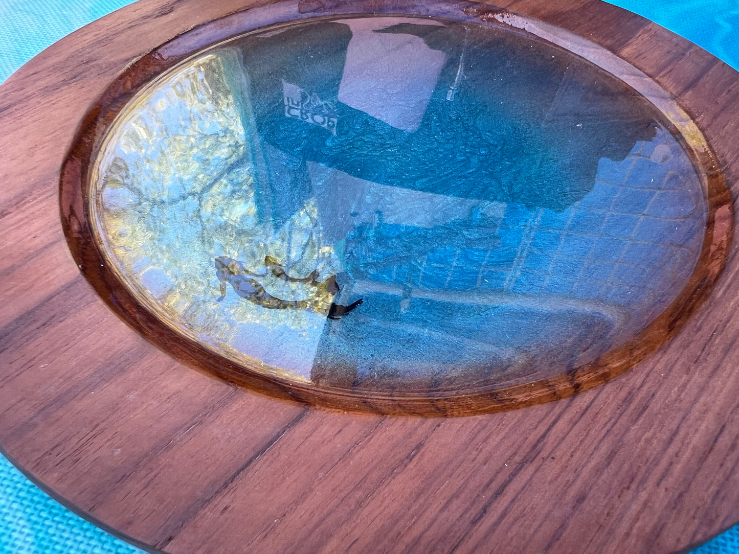 A Quiet Swim With Mom Plate