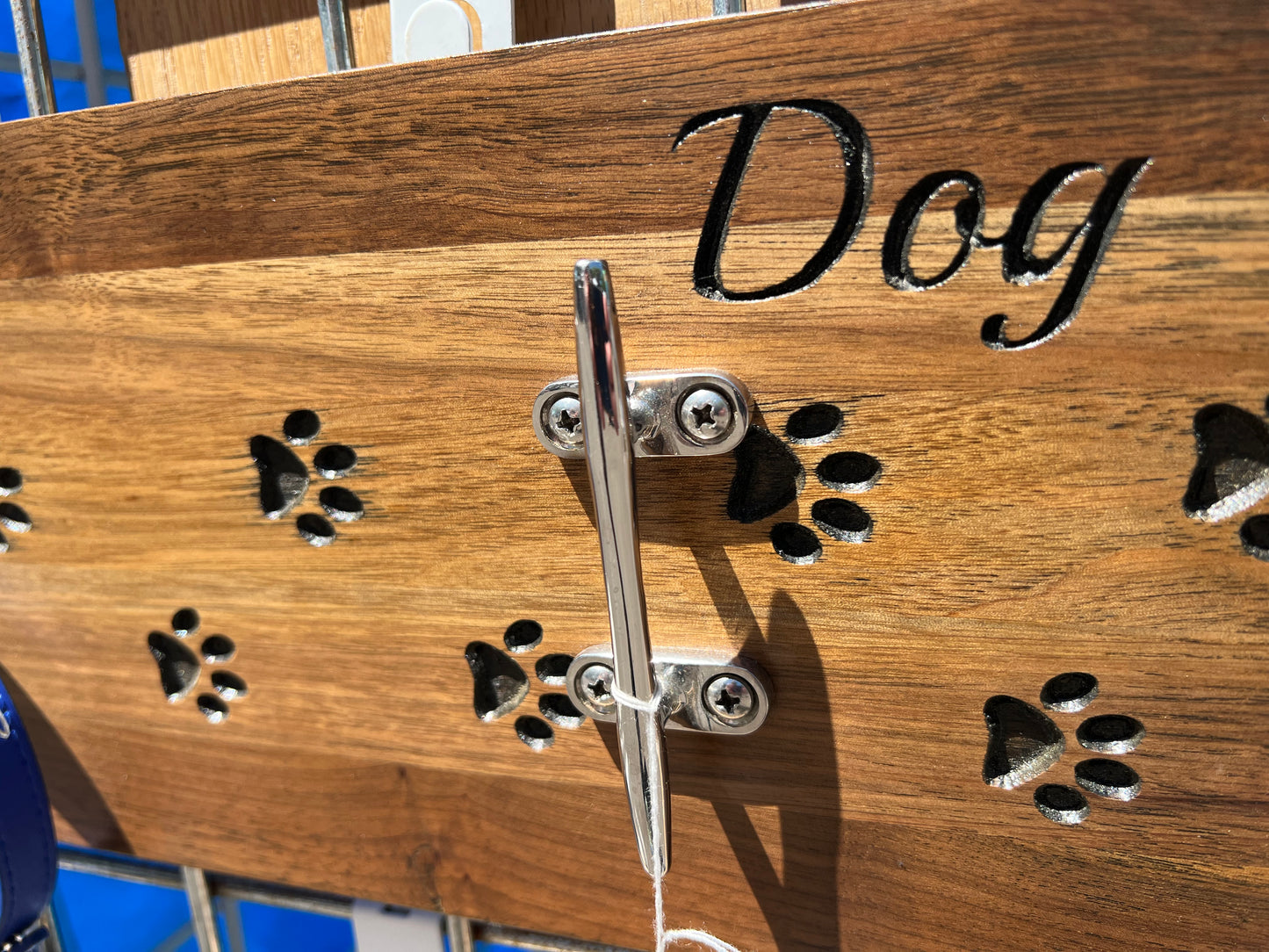 Salty Dog Paw Prints leash rack