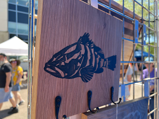 Black Grouper key rack