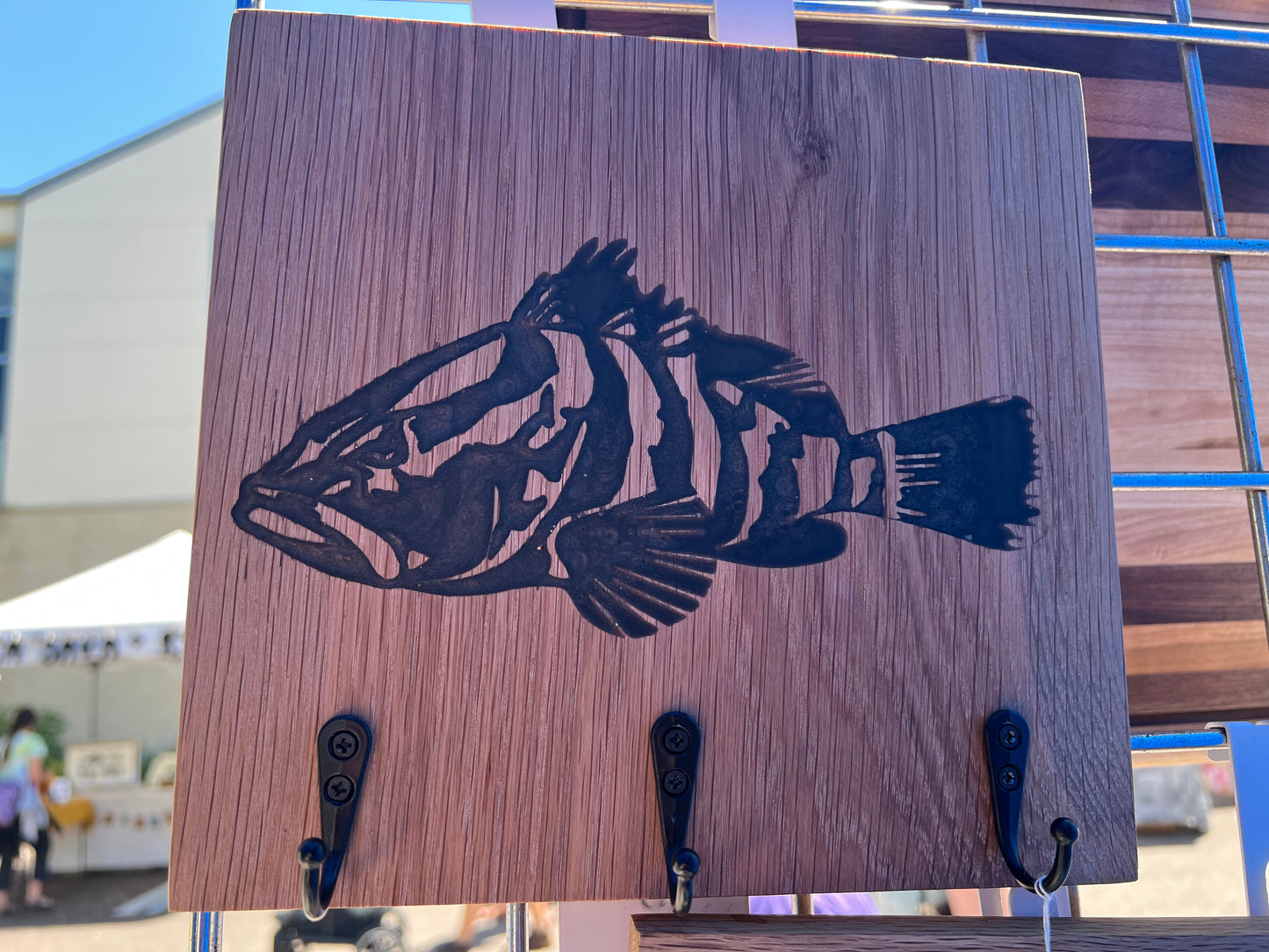 Black Grouper key rack