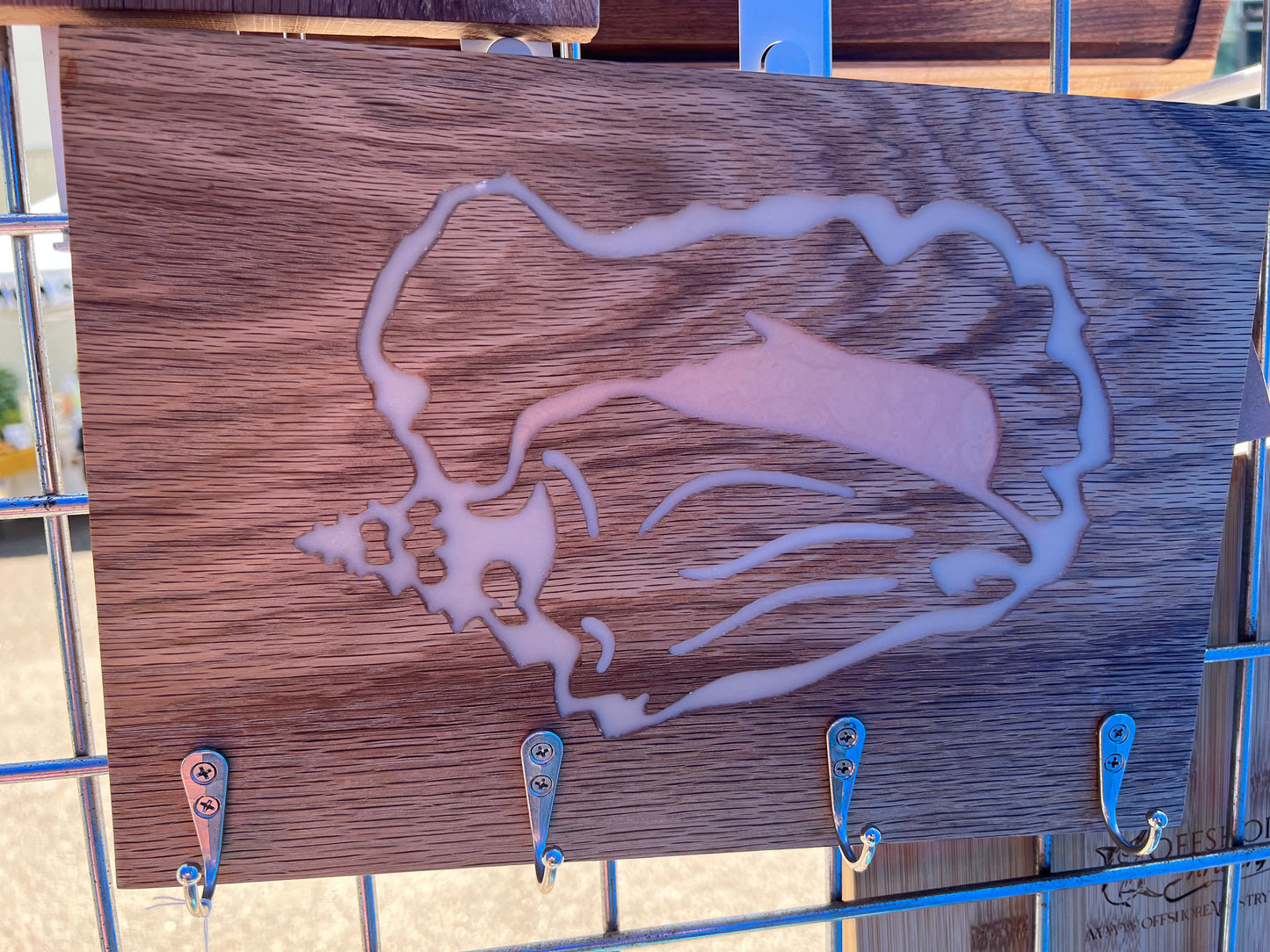 Queen Conch Key/Leash Rack