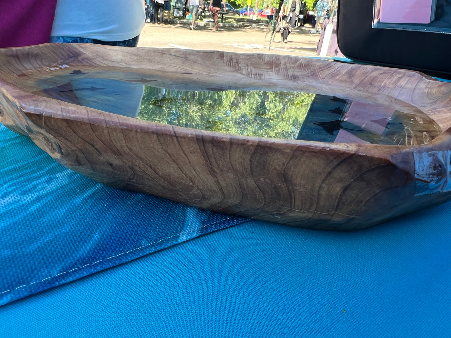 Caught in The Chaos Free-Form Serving Tray