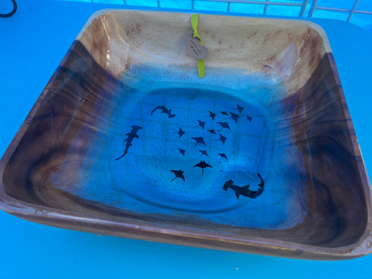 Hammerheads Hunting Salad Bowl
