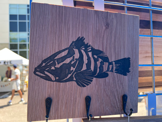 Black Grouper key rack